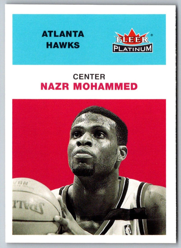 2001 Fleer Platinum Nazr Mohammed #151