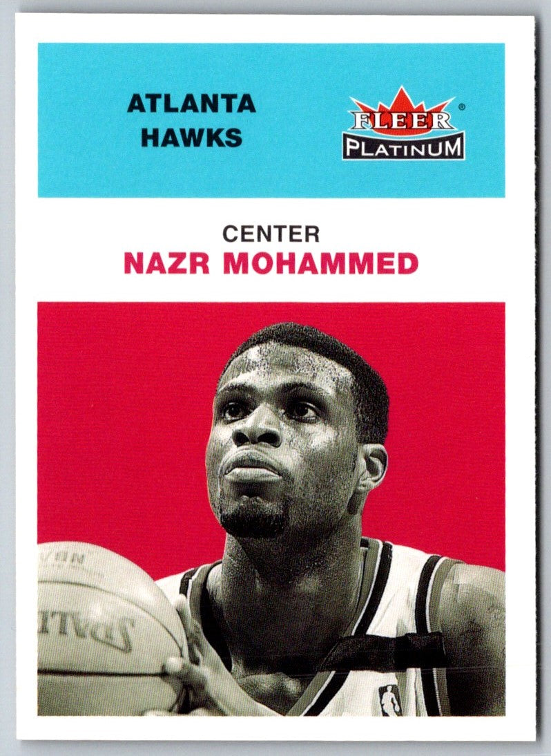 2001 Fleer Platinum Nazr Mohammed