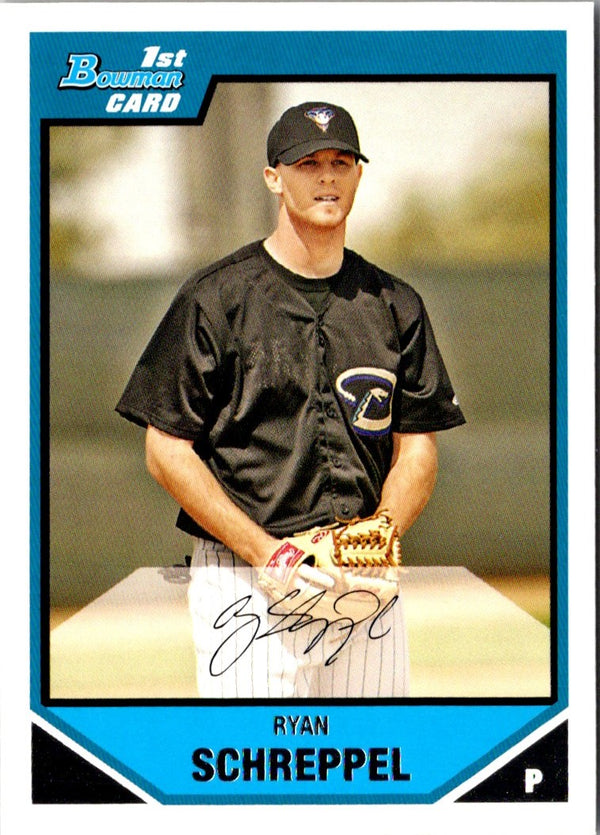 2007 Bowman Prospects Ryan Schreppel #BP22