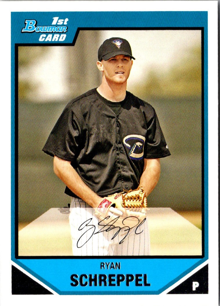 2007 Bowman Prospects Ryan Schreppel