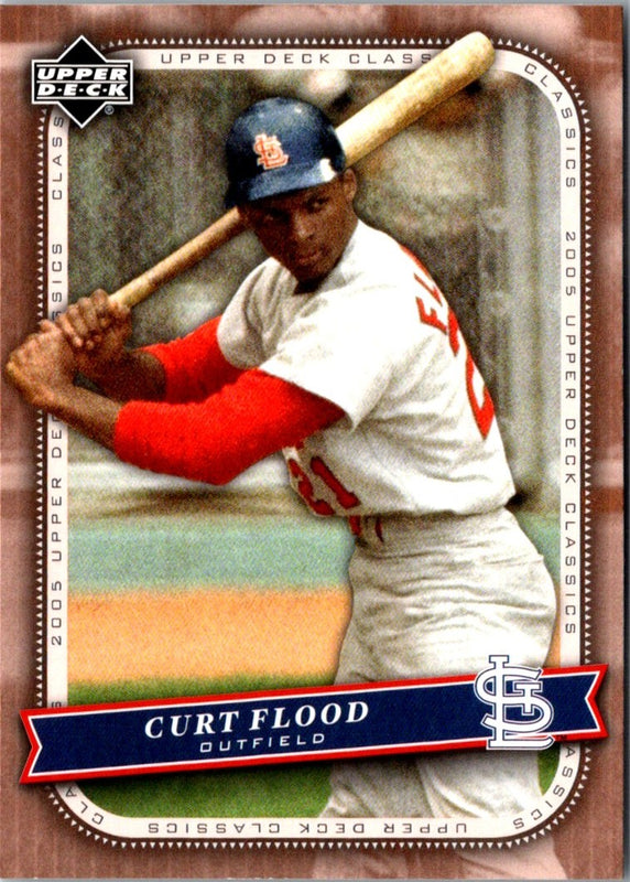 2005 Upper Deck Classics Curt Flood #22