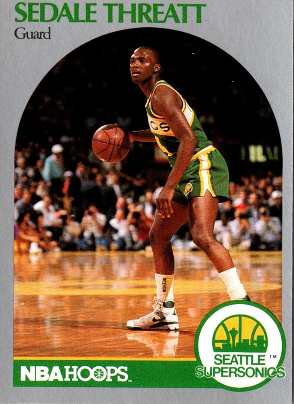 1990 Hoops Sedale Threatt #284