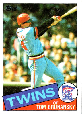 1985 Topps Tom Brunansky #122