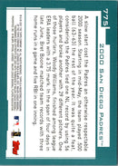 2001 Topps San Diego Padres