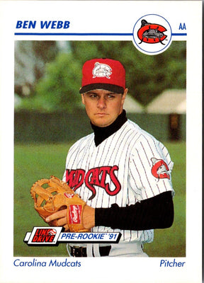 1991 Line Drive AA Ben Webb #120