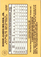 1985 Donruss Eddie Milner #428