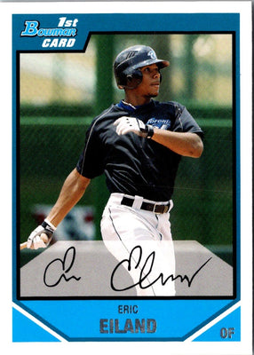 2007 Bowman Draft Picks & Prospects Chrome Eric Eiland #BDPP15