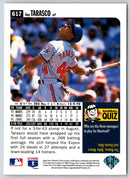 1996 Collector's Choice Silver Signature Tony Tarasco