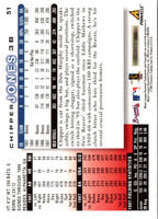 1998 Score Chipper Jones #51