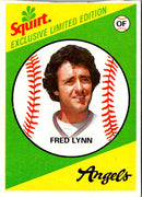 1981 Topps Squirt Fred Lynn