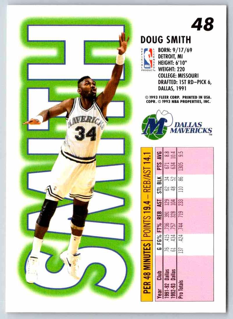 1993 Fleer Doug Smith