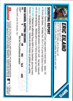 2007 Bowman Draft Picks & Prospects Chrome Eric Eiland #BDPP15