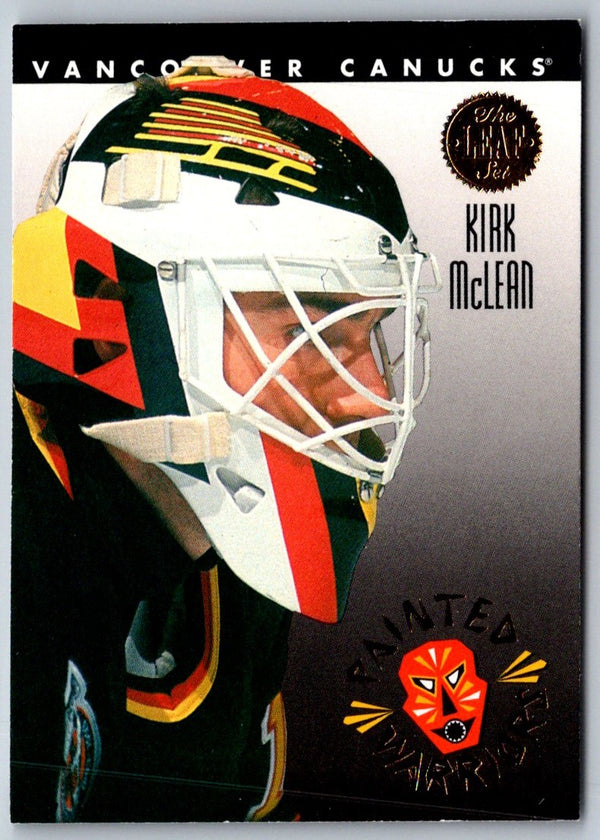 1993 Leaf Painted Warriors Kirk McLean #3