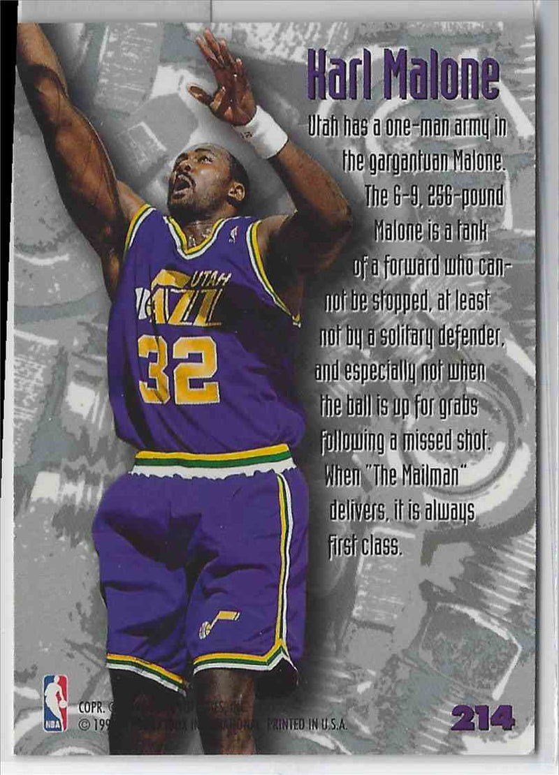 1995 Fleer Metal Universe Harl Malone