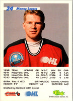 1993 Classic Manny Legace #24