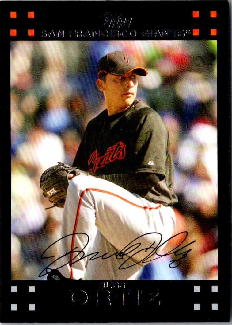 2007 Topps Updates & Highlights Russ Ortiz
