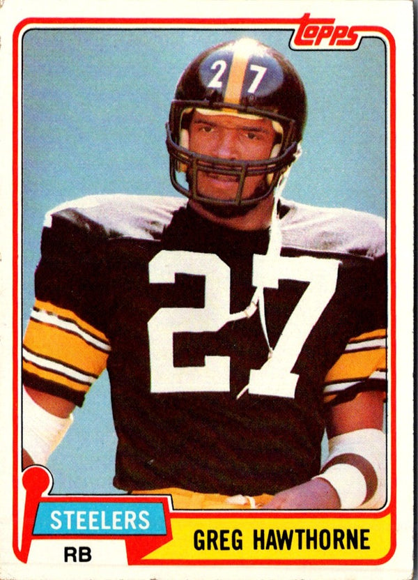 1981 Topps Greg Hawthorne #297 Rookie