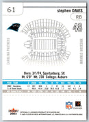 2003 Fleer Authentix Stephen Davis