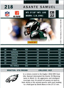 2011 Score Asante Samuel