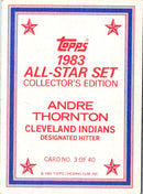 1983 Topps Andre Thornton