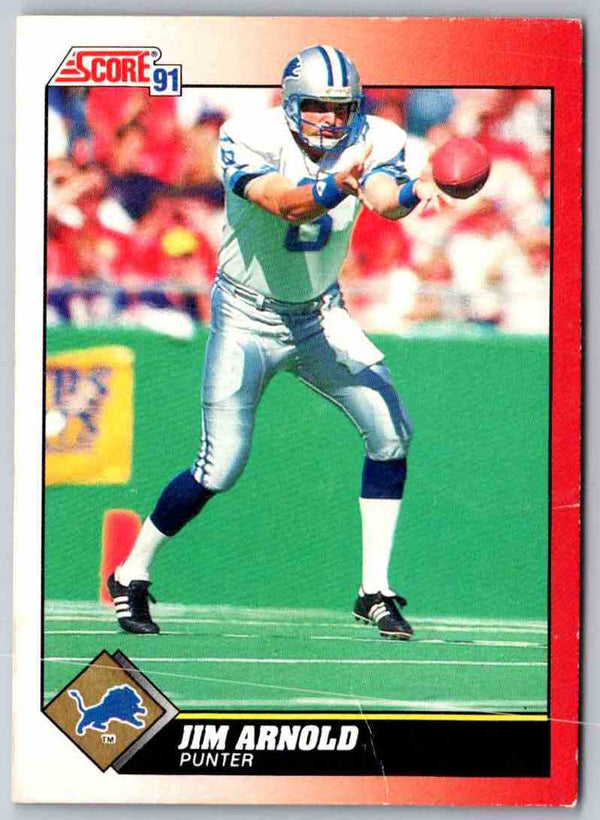 1991 Score Jim Arnold #131