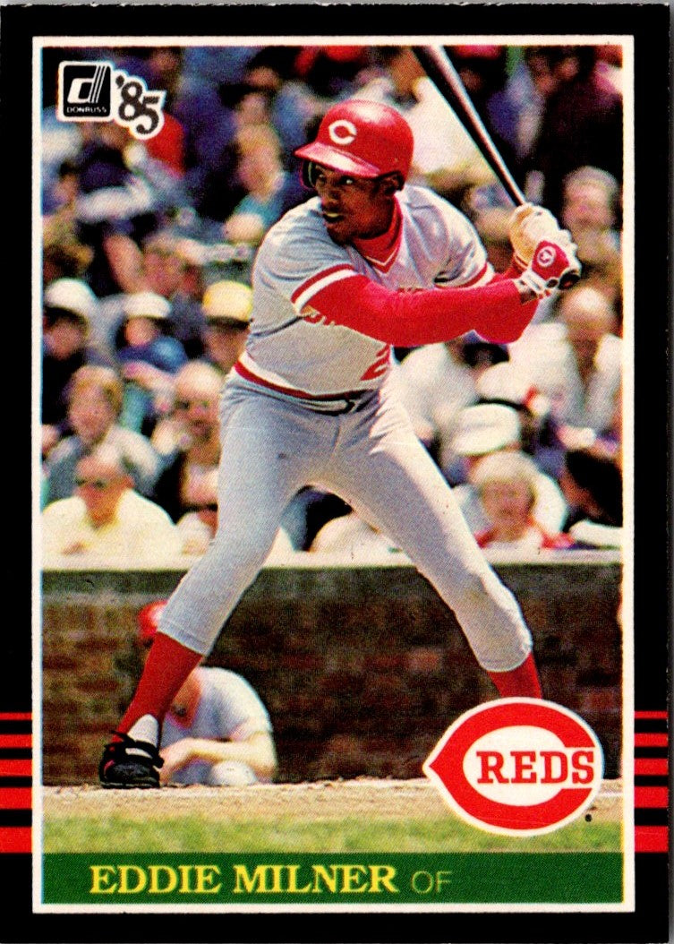 1985 Donruss Eddie Milner