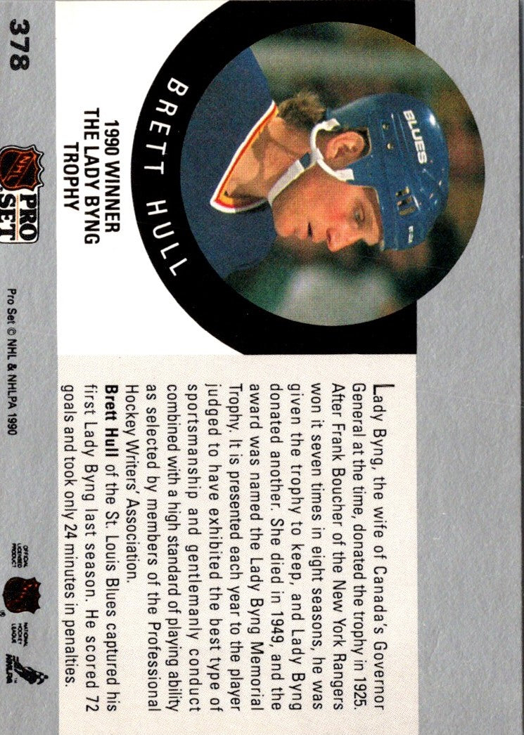 1990 Pro Set The Lady Bing Trophy