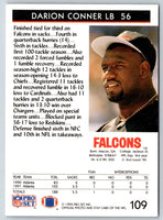 1992 Pro Set Darion Conner #109
