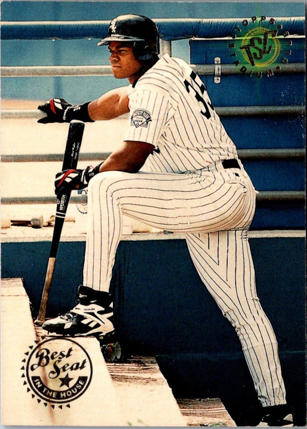 1995 Stadium Club Frank Thomas #318