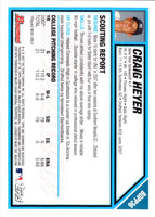 2007 Bowman Draft Picks & Prospects Chrome Craig Heyer #BDPP36