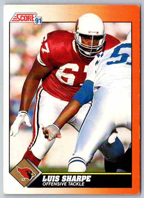 1991 Score Luis Sharpe #412
