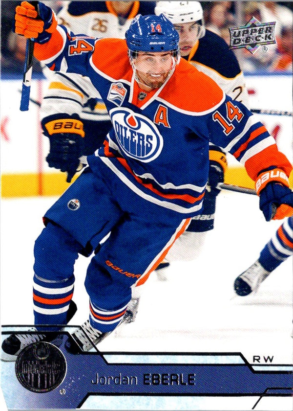 2017 Upper Deck Jordan Eberle #324