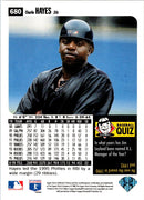 1996 Collector's Choice Silver Signature Charlie Hayes