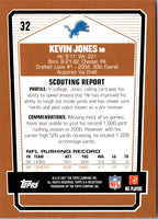 2007 Topps Draft Picks & Prospects Kevin Jones #32