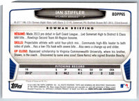 2014 Bowman Ian Stiffler #BDPP65