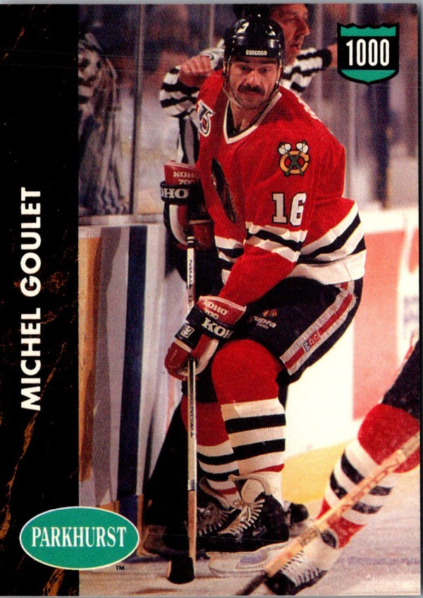 1991 Parkhurst Michel Goulet #215