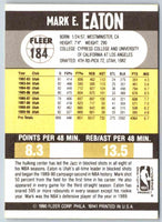 1990 Fleer Mark Eaton #184