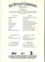2008 Topps Allen & Ginter Francisco Rodriguez #259