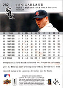 2008 Upper Deck Jon Garland