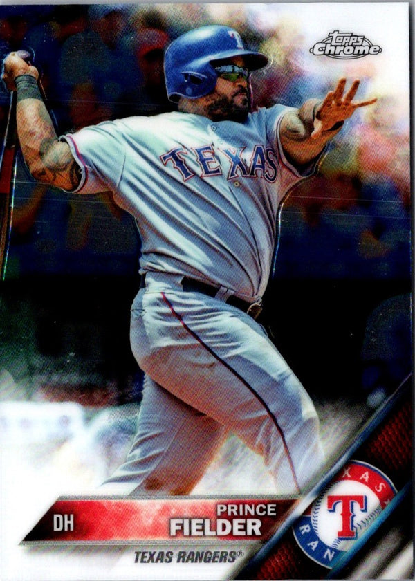 2016 Topps Chrome Prince Fielder #17