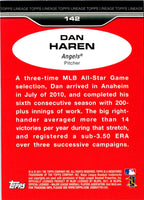 2011 Topps Lineage Dan Haren #142