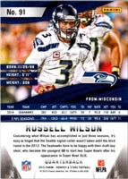2015 Panini Rookies & Stars Russell Wilson #91