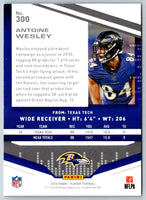2019 Panini Playoff Antoine Wesley #300 Rookie