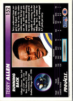 1992 Pinnacle Terry Allen #152