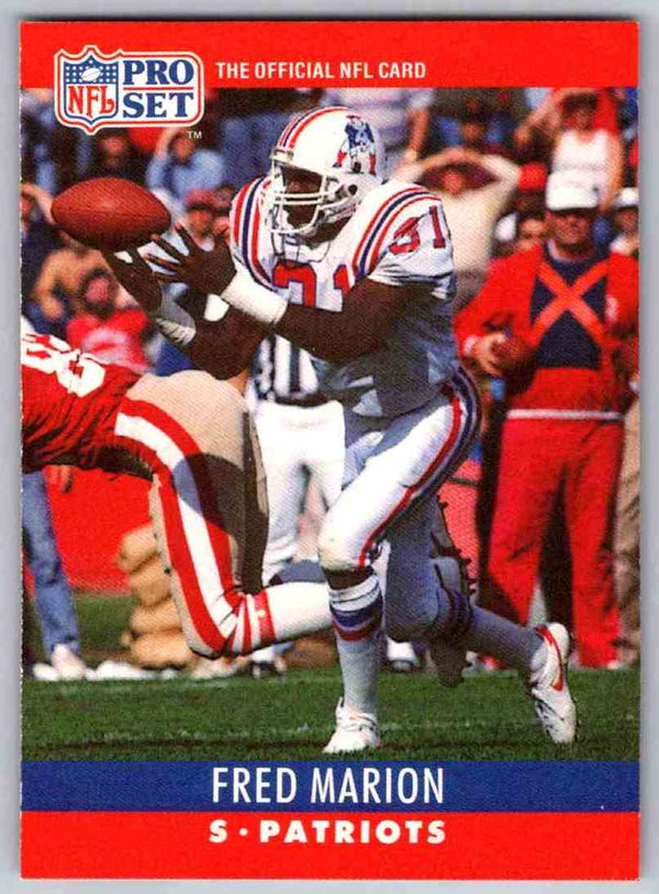 1990 Pro Set Fred Marion #204B