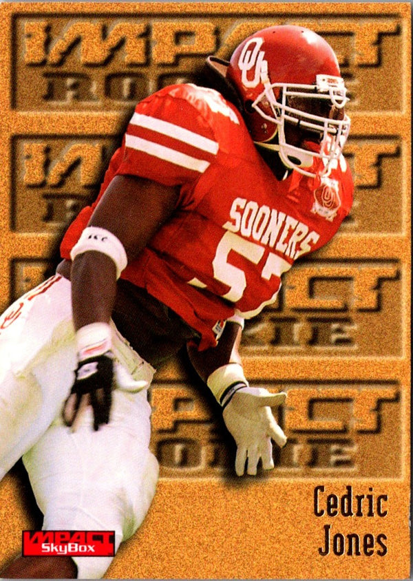 1996 SkyBox Impact Cedric Jones #171 Rookie