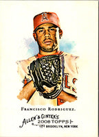 2008 Topps Allen & Ginter Francisco Rodriguez #259