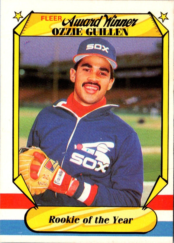 1987 Fleer Award Winners Ozzie Guillen #17