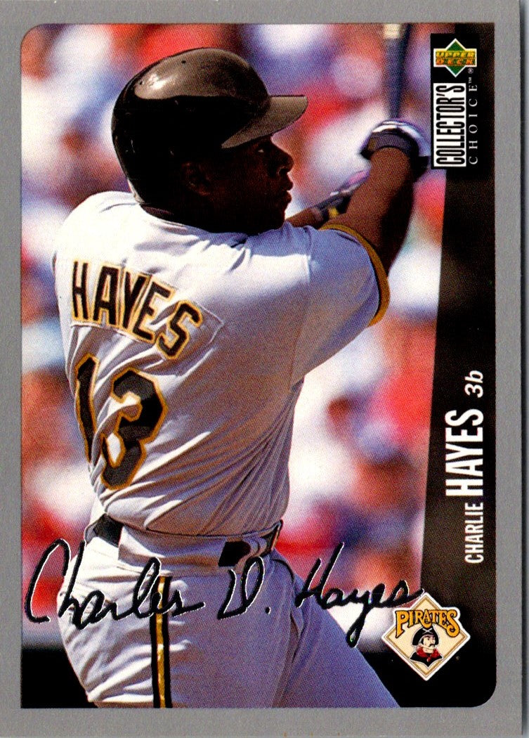 1996 Collector's Choice Silver Signature Charlie Hayes