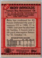 1990 Topps Ricky Reynolds #411